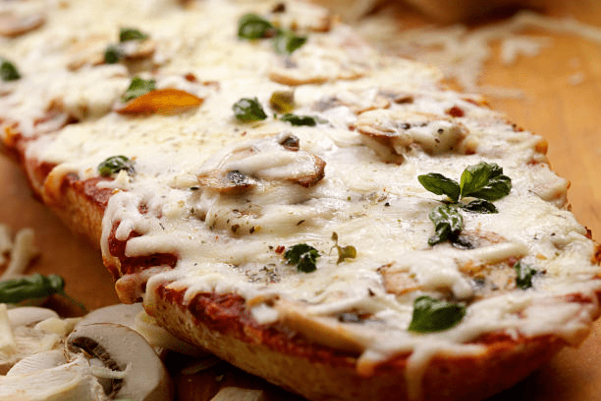 air fry french bread pizza