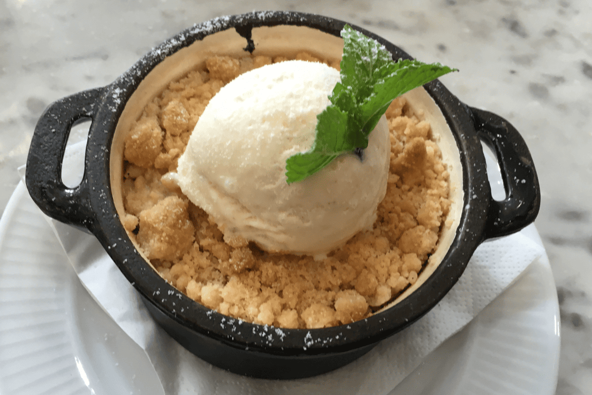 air fryer crumble