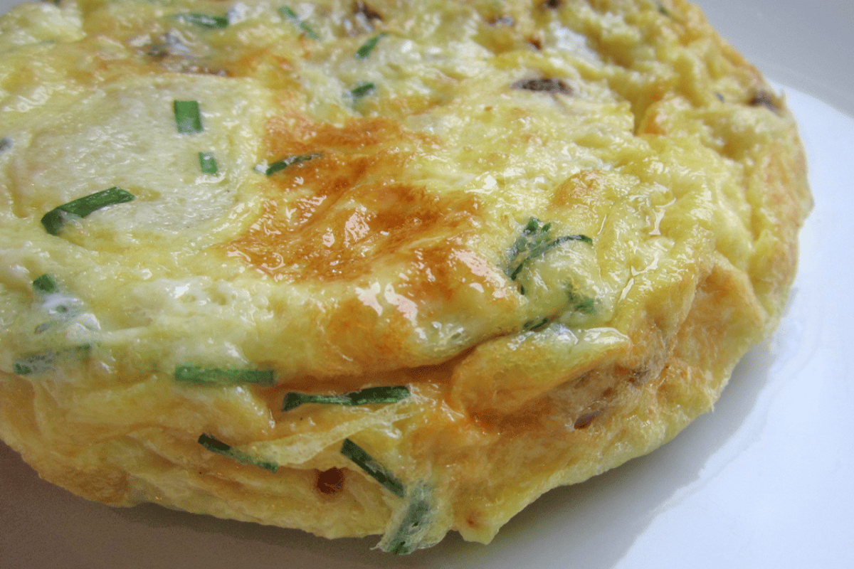 omelette in airfryer