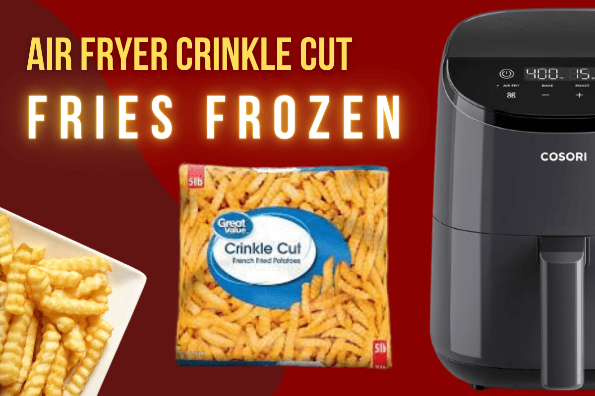 air fryer crinkle cut fries